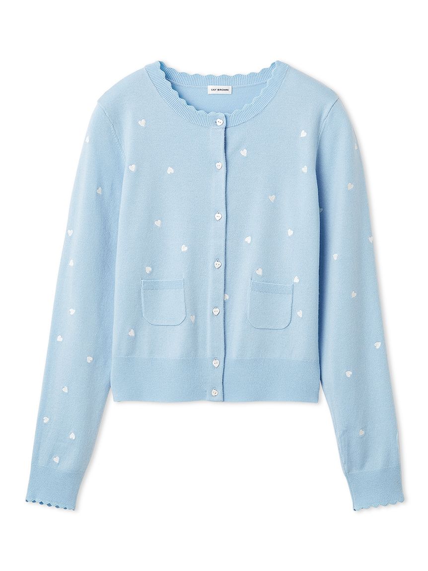 love letterコンパクトニットカーデ(カーディガン)｜トップス｜LILY