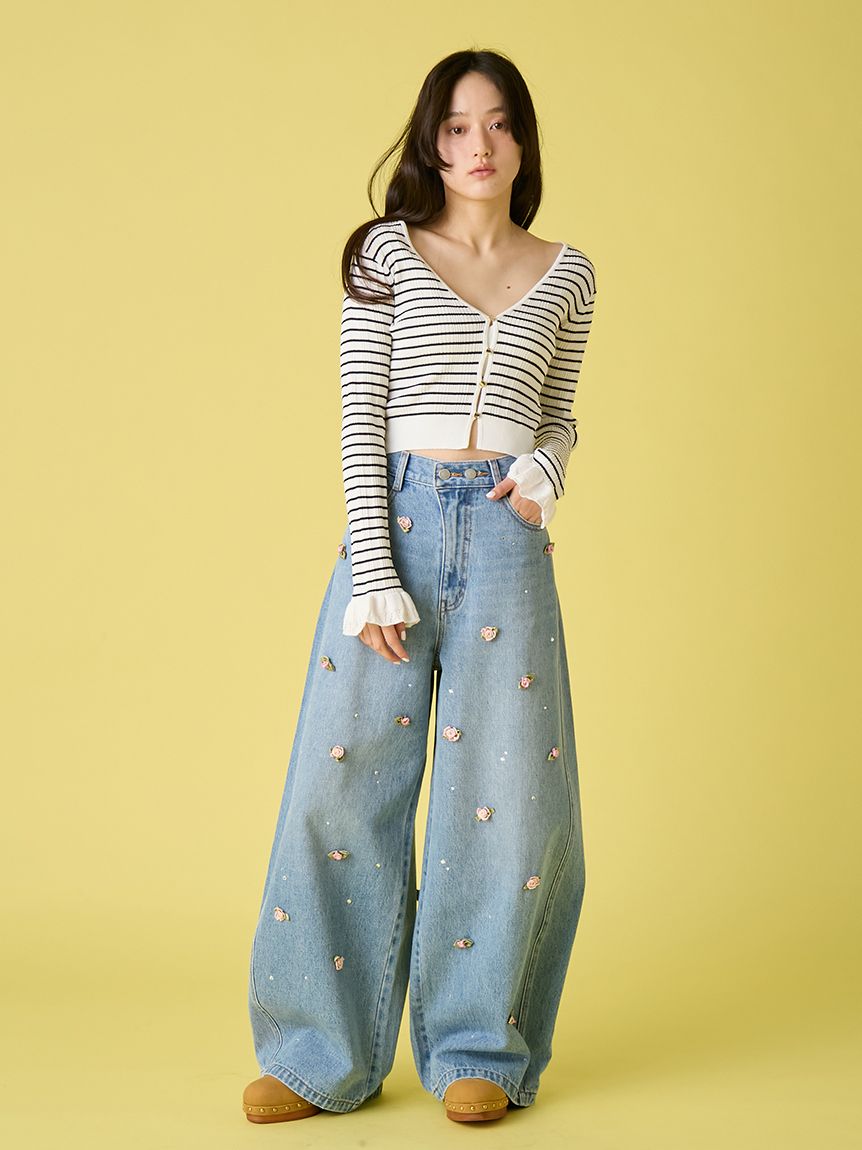 美品✦ฺヴィヴィアンタム/3点セット パンツ・ワンピース・カーディガン　リボン ヴィヴィアンタム公式通販サイト 【VIVIENNE TAM 公式オンラインストア】