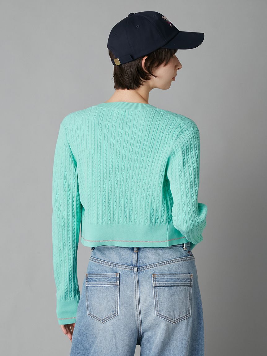 LILY BROWN×KEITA MARUYAMA】エンブロイダリーカーディガン