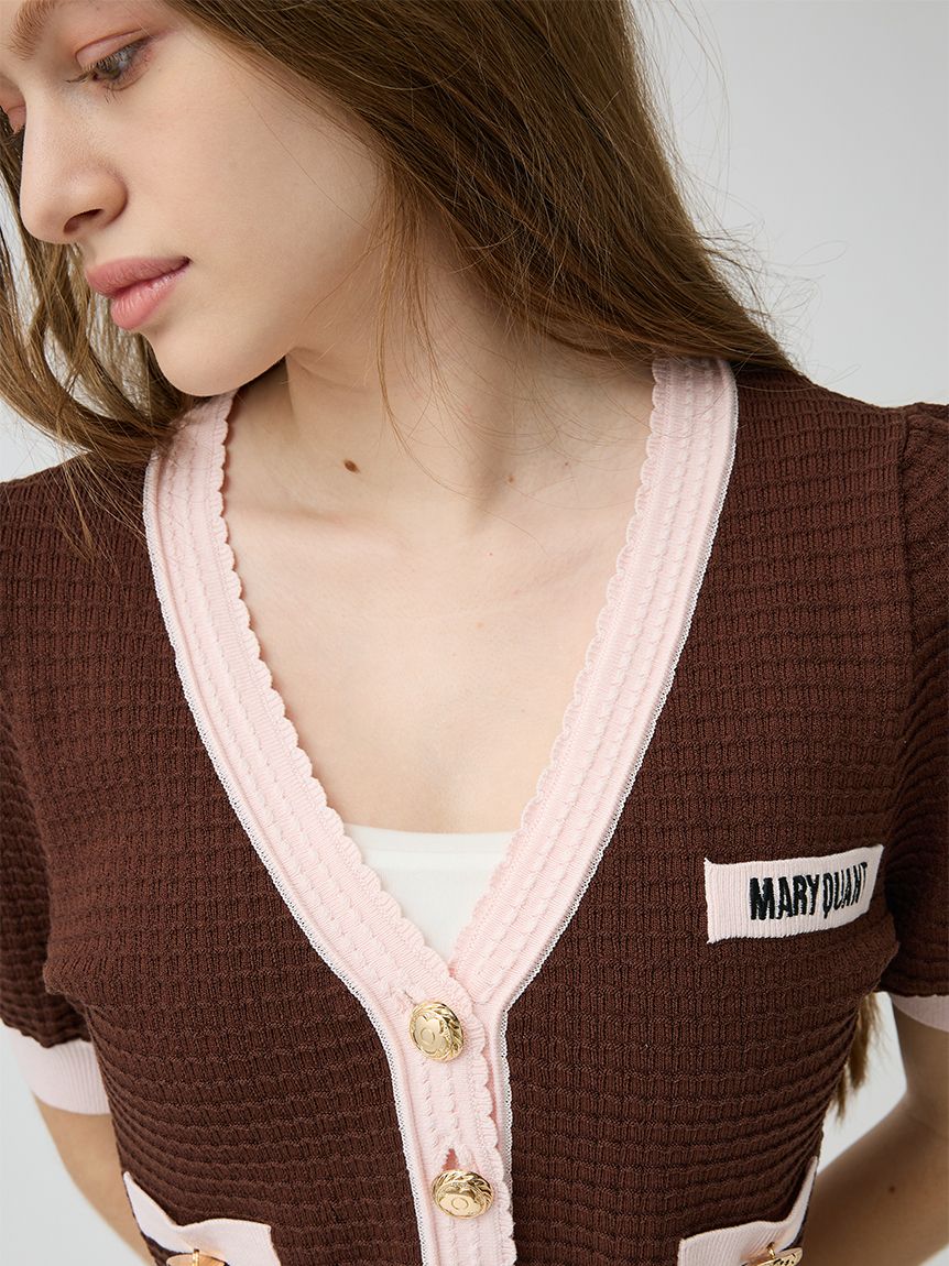 LILY BROWN×MARY QUANT】ニットカーディガン(カーディガン・ボレロ