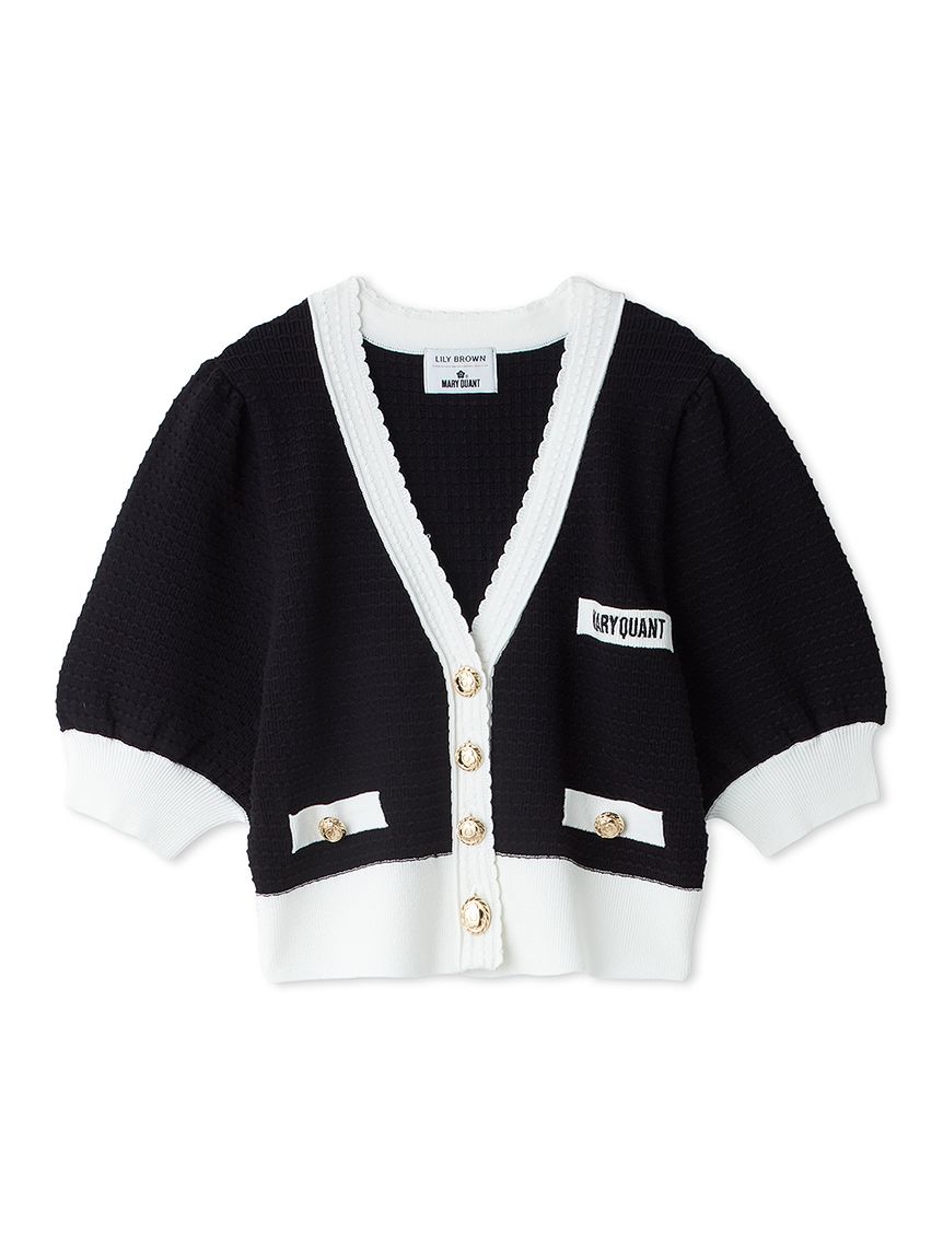 LILY BROWN×MARY QUANT】ニットカーディガン(カーディガン)｜トップス