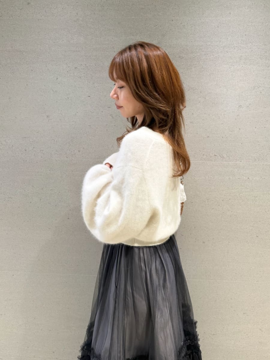 LILY BROWN カーディガン フォックスブレンドニットカーディガン(カーディガン)｜トップス｜LILY