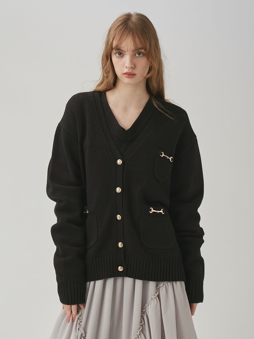 バルキーニットカーディガン(カーディガン・ボレロ)｜TOPS｜LILY BROWN