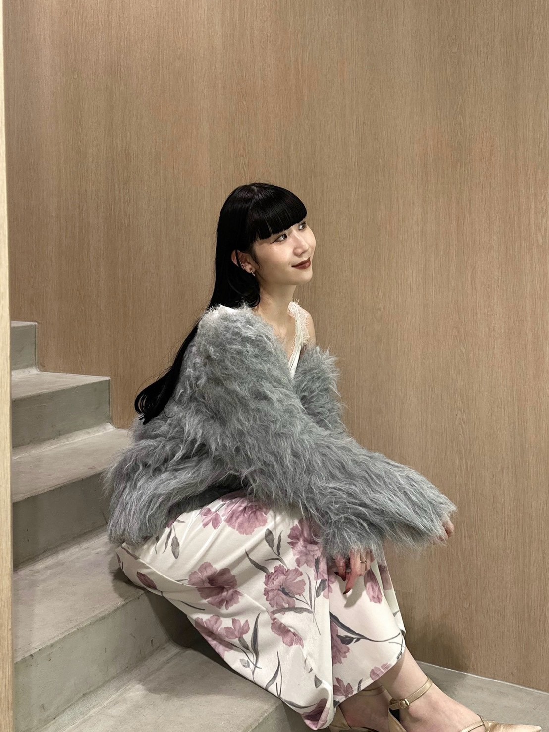 シャギードロップカーディガン(カーディガン・ボレロ)｜TOPS｜LILY