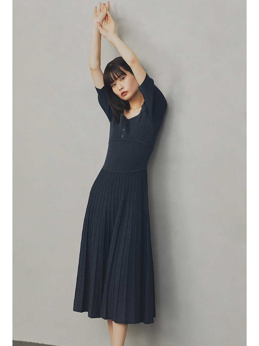 進化版 リリーブラウン ラメニットワンピース 最高の Smartcpns Com