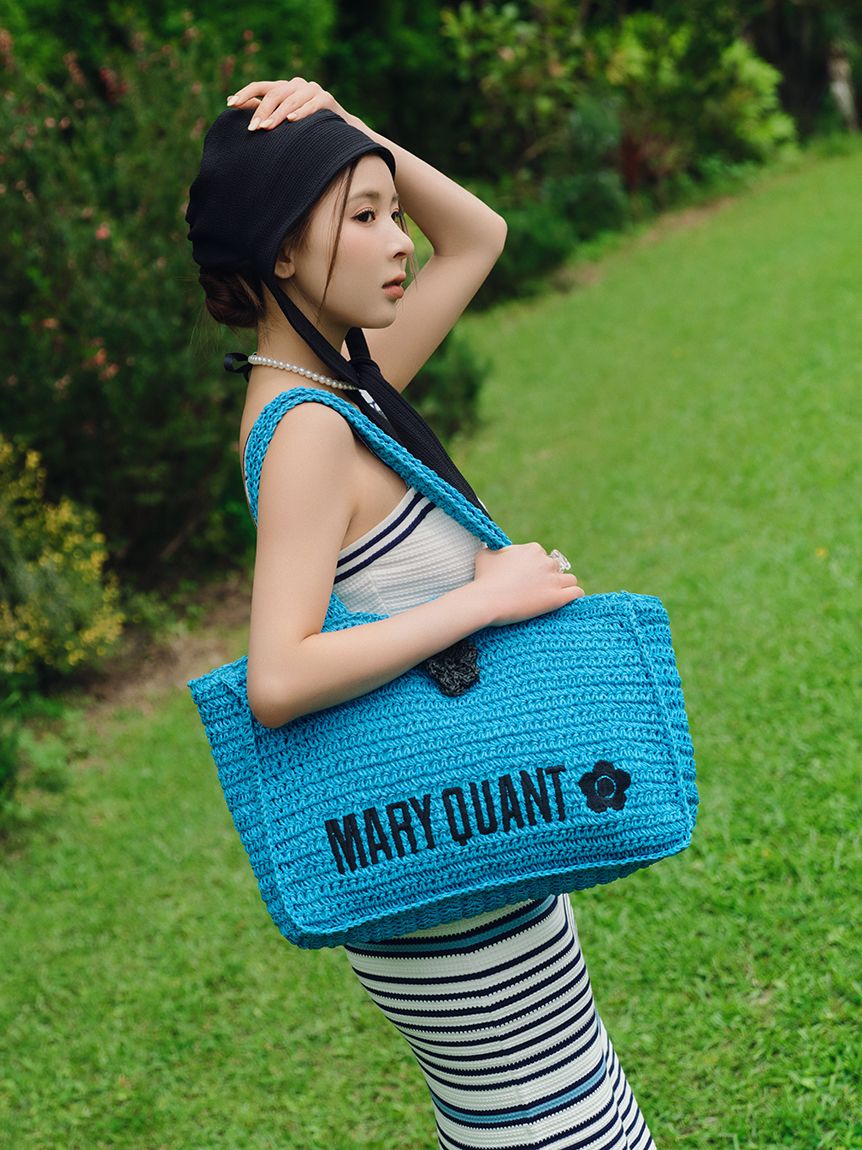 LILY BROWN×MARY QUANT】ロゴジャガードニットキャミワンピース(ニットワンピース)｜ワンピース｜LILY  BROWN（リリーブラウン）の通販サイト【公式】