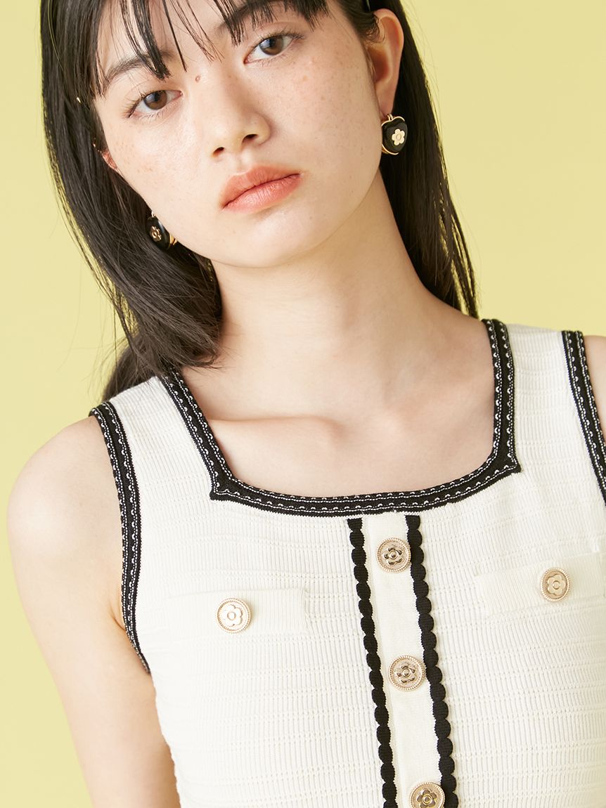 WEB・一部店舗限定】【LILYBROWN×MARY QUANT】デイジーボタン