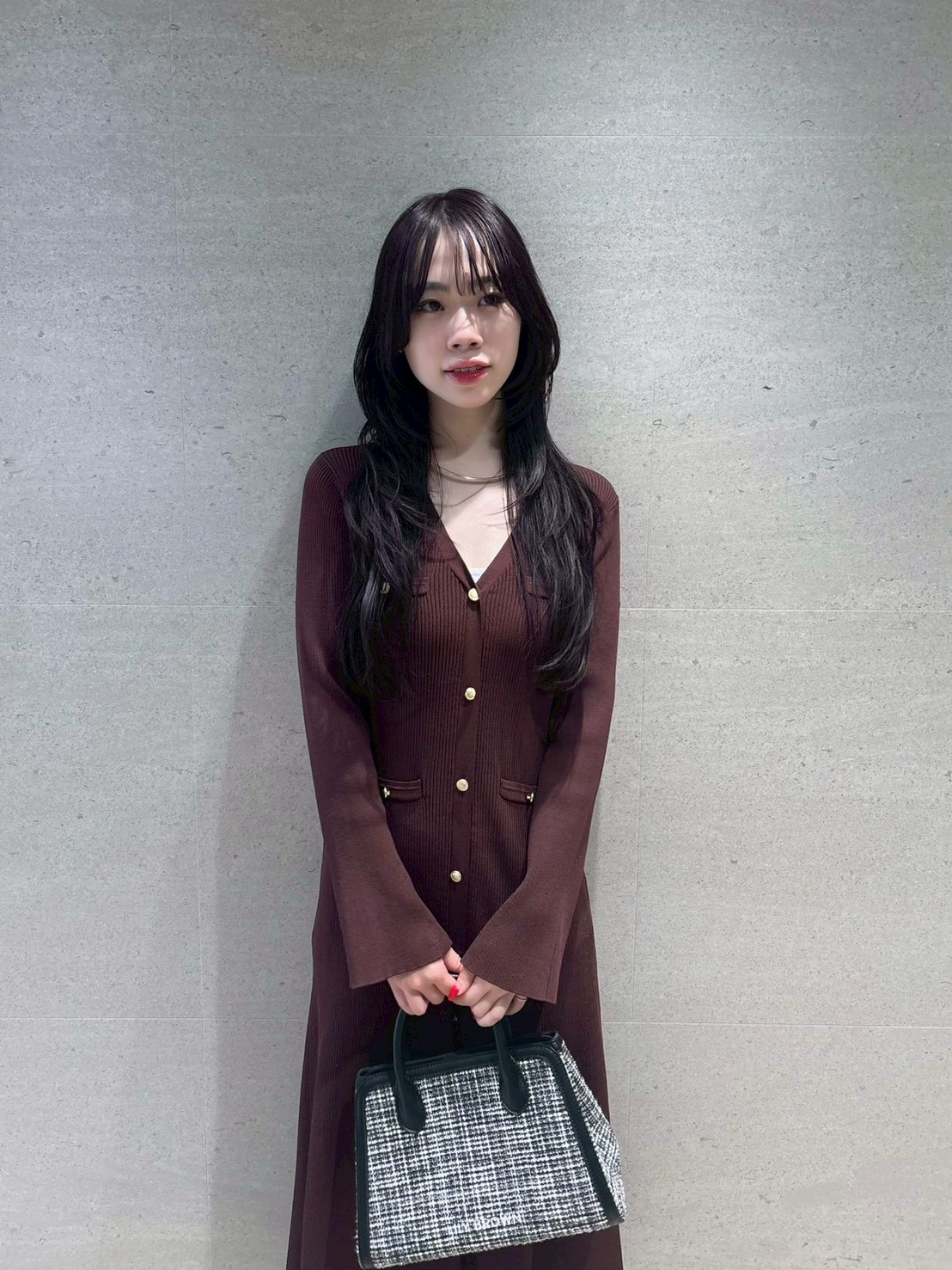 新品　リリーブラウン　ポロニットミニワンピース　lily brown スナイデル LILY BROWN ワンピース ポロニットミニワンピース : ZOZOTOWN