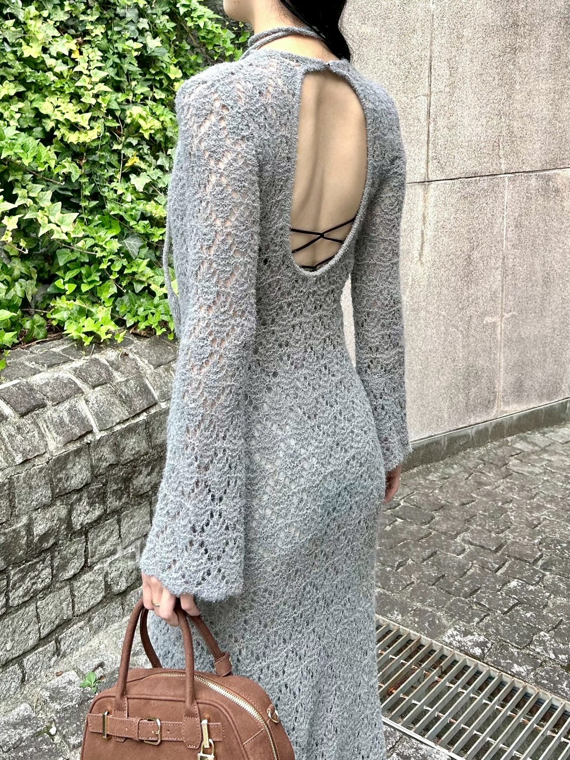 スノーニットワンピース(Hearts2Hearts着用)(マキシ・ロングワンピース