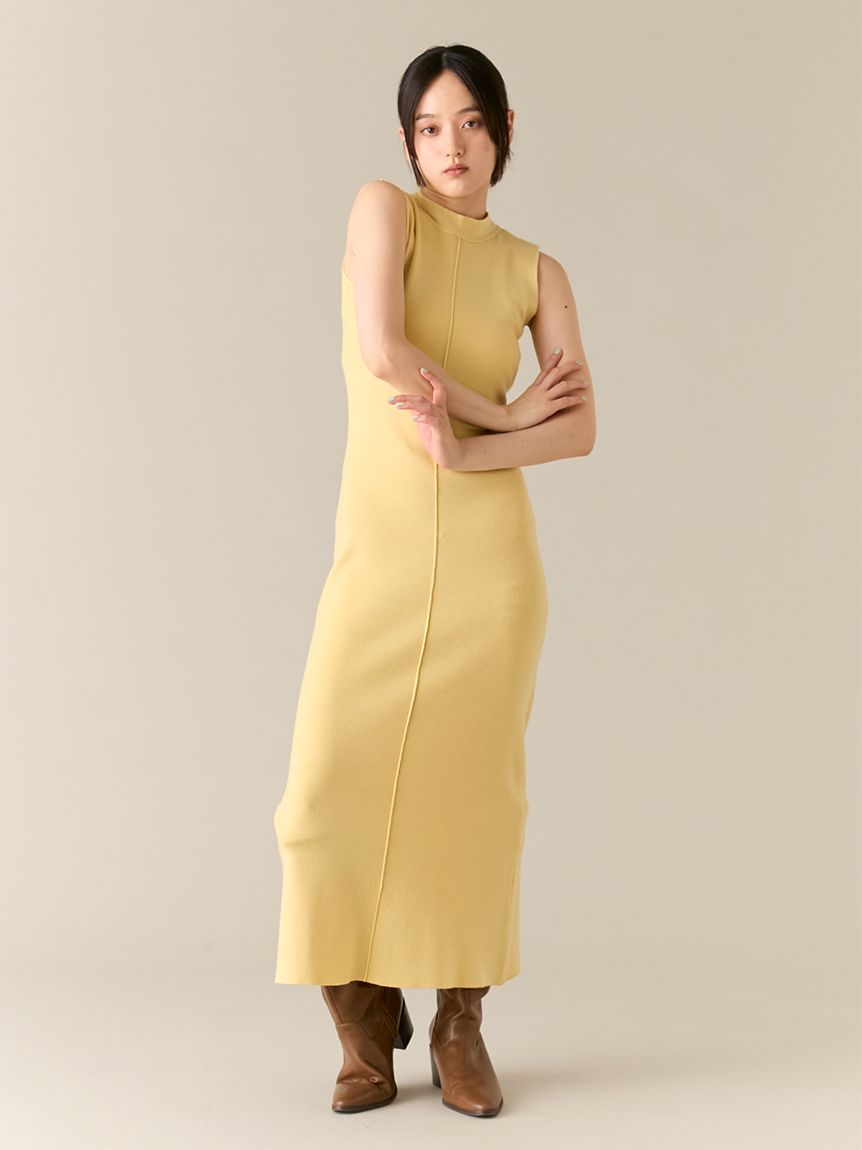 オフショルレイヤードニットワンピース &. NOSTALGIA（ノスタルジア） ワンピース 「ZOZO限定」チュール