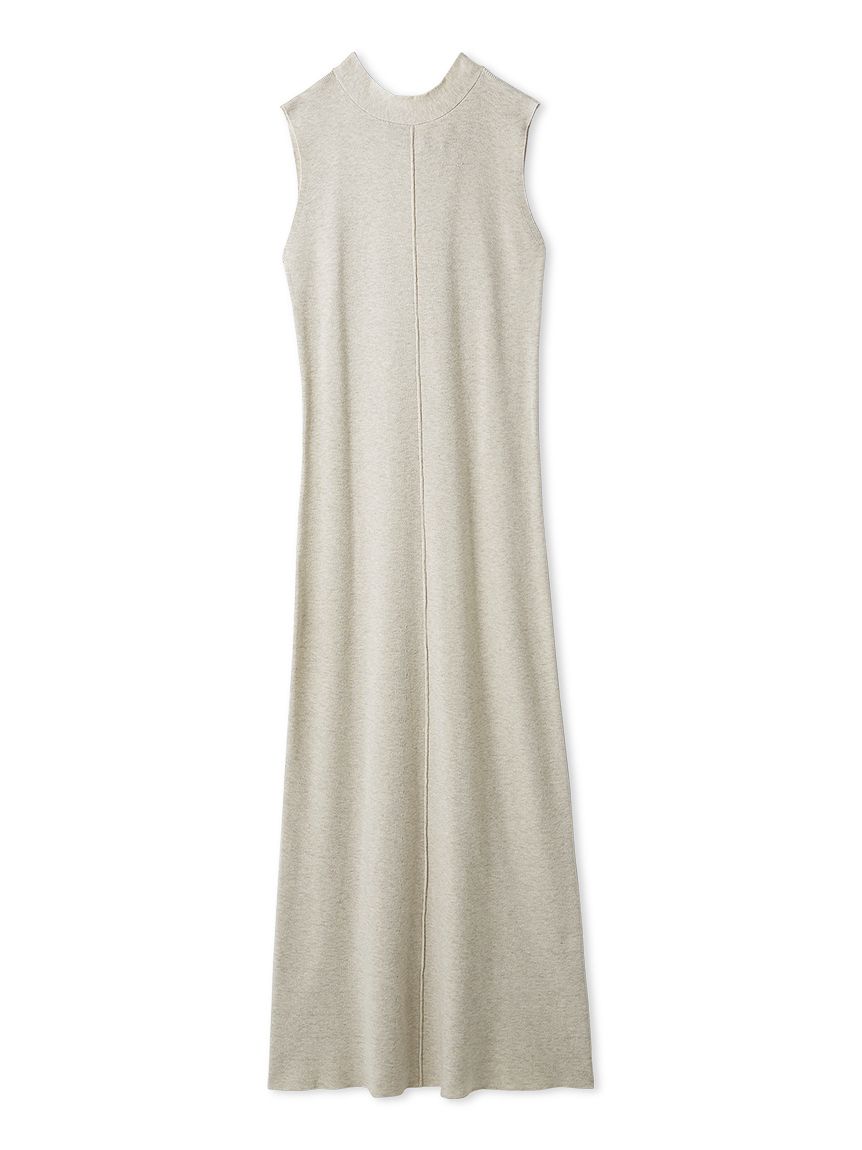 オフショルニット付きレイヤードワンピース(ニットワンピース