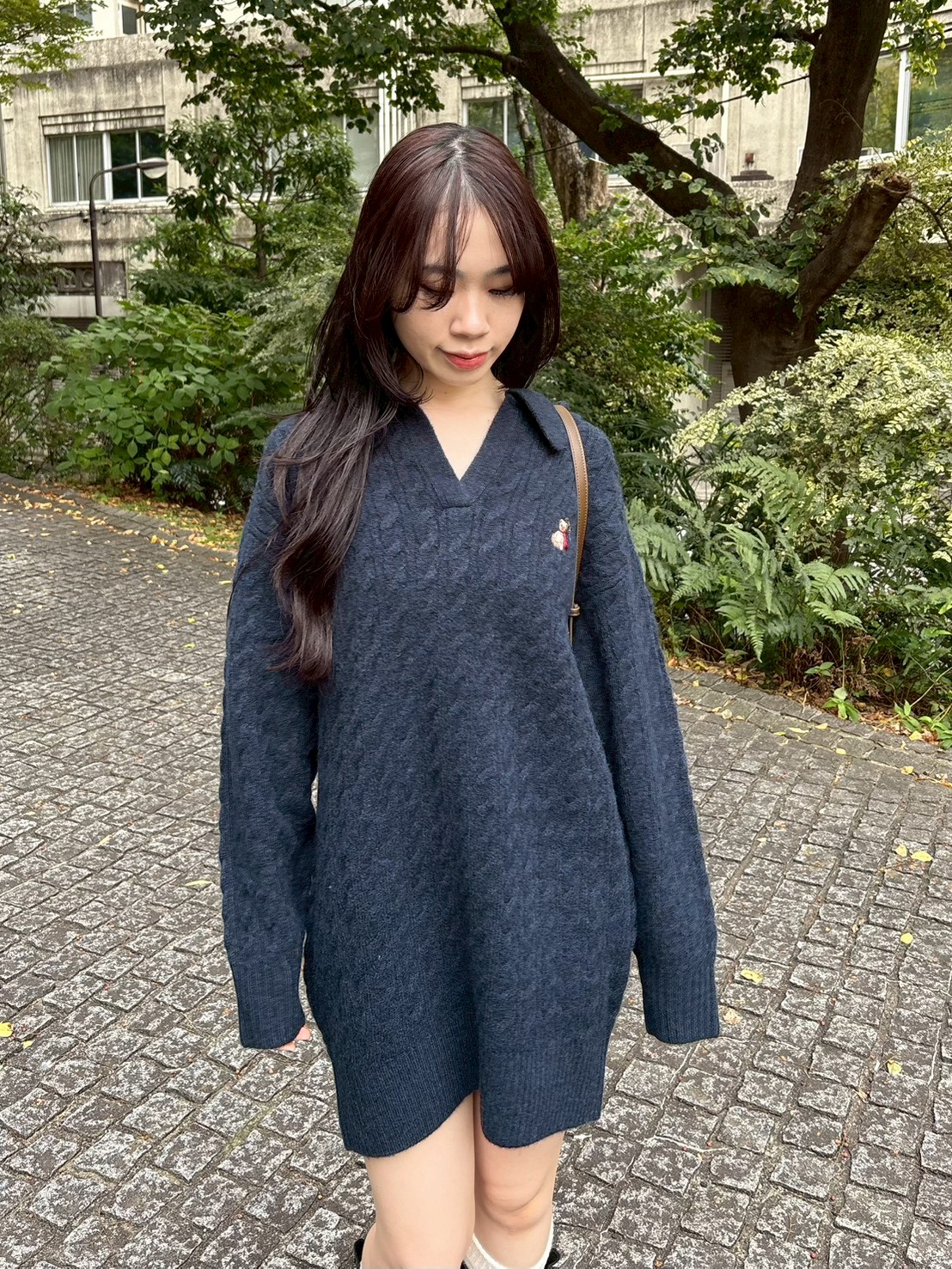 Lily Bearケーブルニットワンピース(ニットワンピース)｜ワンピース