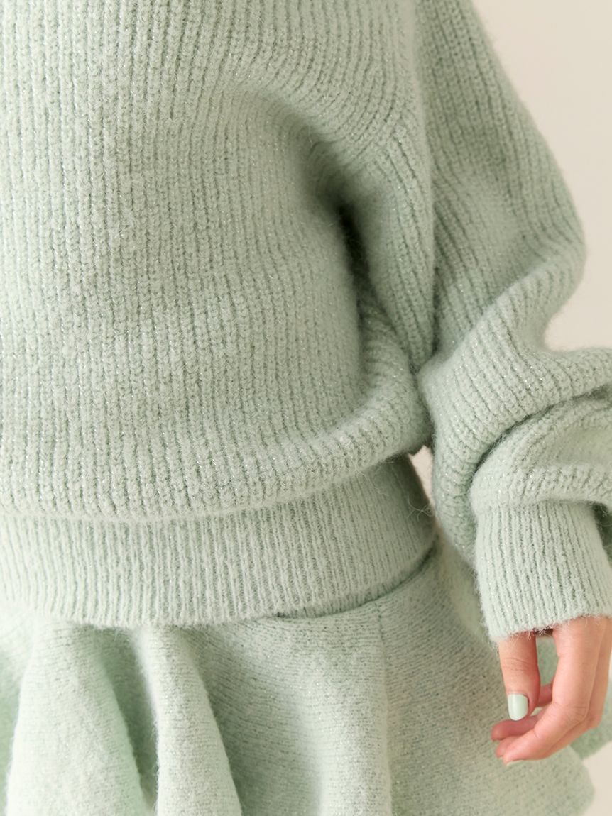 オフショルニットセットアップ(ニットワンピース)｜ワンピース｜LILY