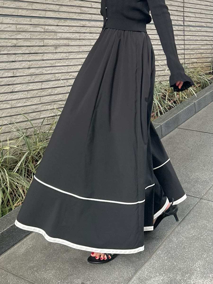 WEB限定00サイズ】ニットビスチェドッキングワンピース(マキシ・ロング WEB限定00サイズ】ニットビスチェドッキングワンピース(マキシ・ロング