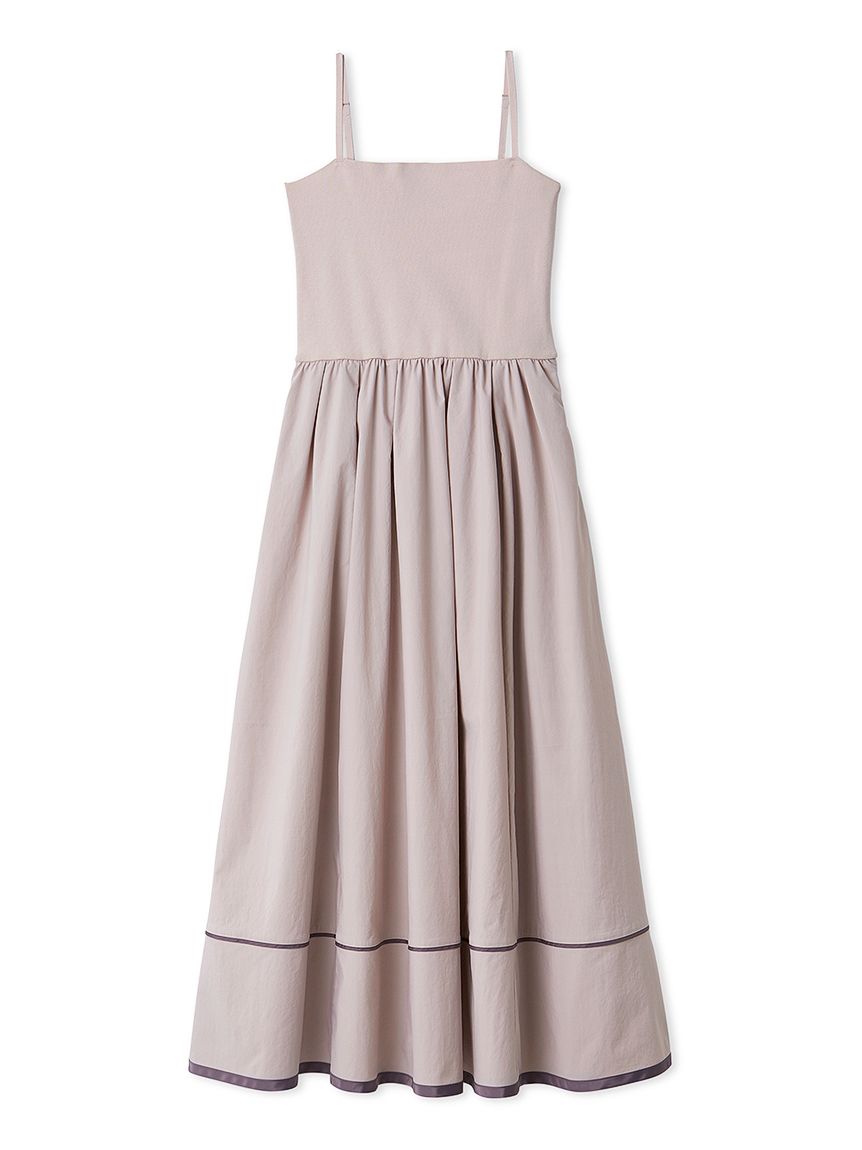 WEB限定00サイズ】ウォッシャブルニットビスチェドッキングワンピース