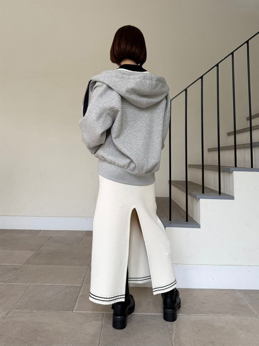 LILY BROWN×MARY QUANT】ポロニットワンピース(ニットワンピース