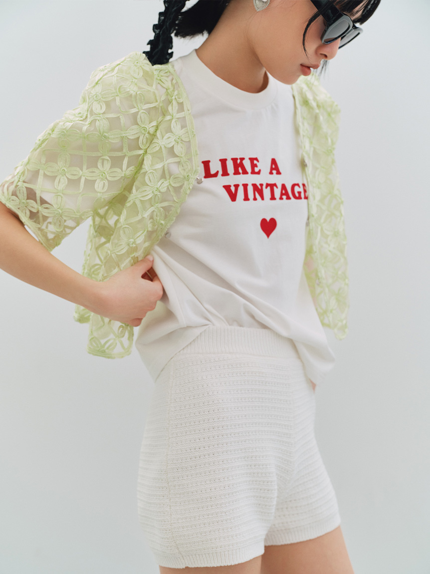 Lily Brown ニットショートパンツ ニットショートパンツ(ショートパンツ)｜パンツ｜LILY BROWN