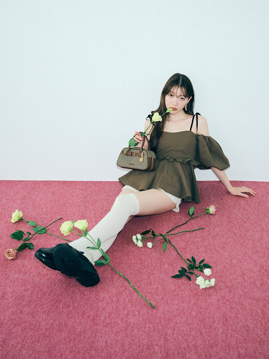 ツイードニットショートパンツ(ショートパンツ)｜パンツ｜LILY