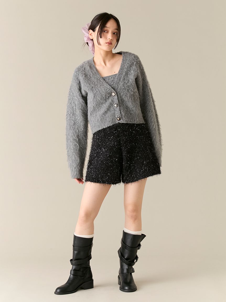 ニットショートパンツ(ショートパンツ)｜パンツ｜LILY BROWN（リリー