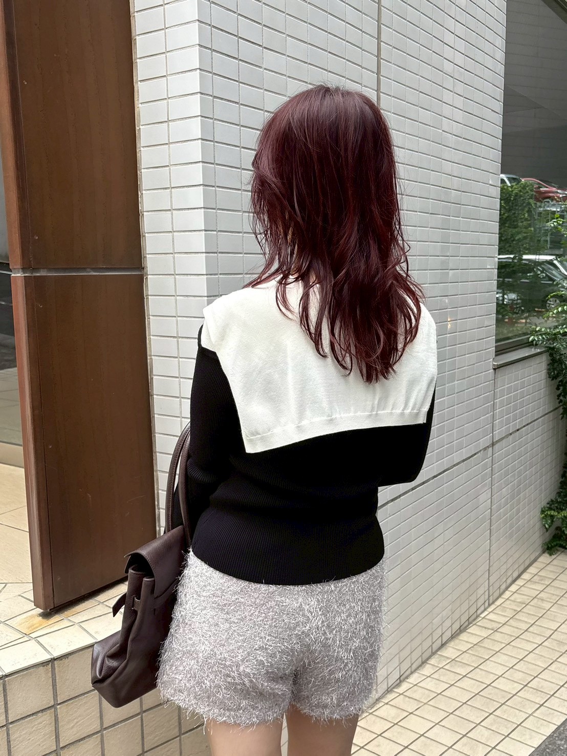 新品未使用LILY BROWN サイドラインショートパンツ　ホワイト L04920EW01386_fw_thumbM.jpg