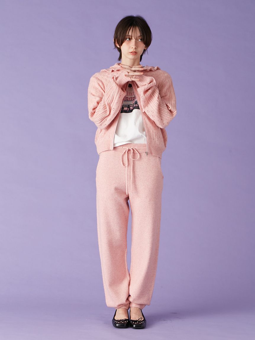 ニットリラックスパンツ(ロングパンツ)｜パンツ｜LILY BROWN（リリー