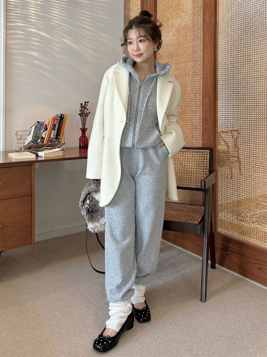 ニットリラックスパンツ(ロングパンツ)｜パンツ｜LILY BROWN（リリー