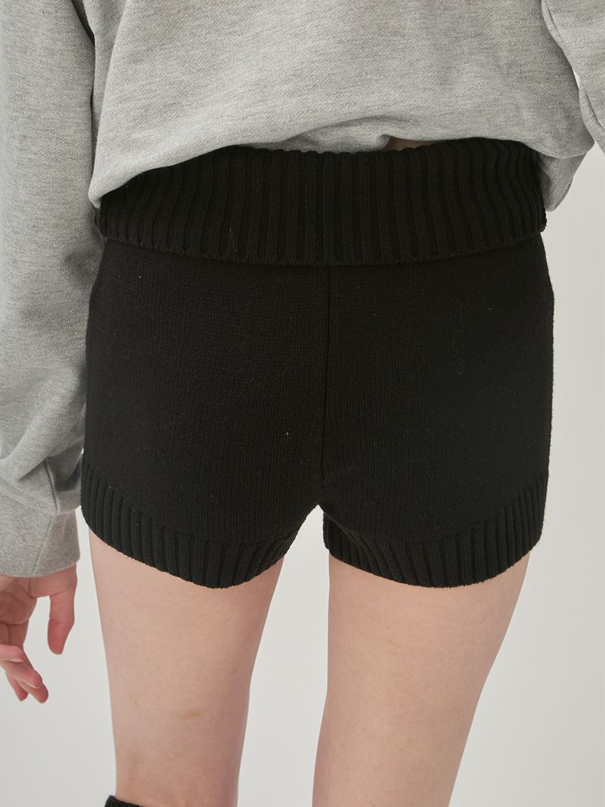 バルキーニットショートパンツ(ショート・ハーフパンツ)｜PANTS｜LILY