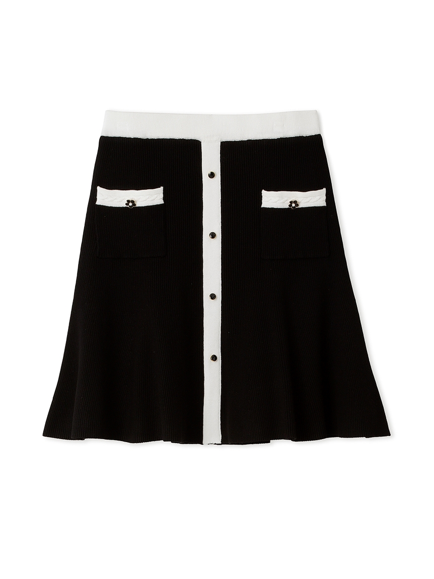 LILY BROWN×MARY QUANT】ニットスカート(ミニスカート)｜スカート 