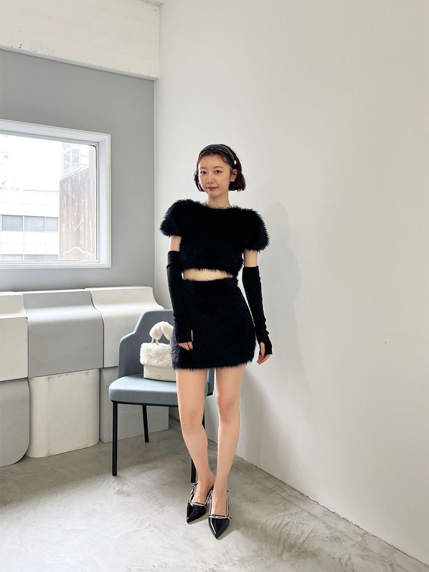 LiMifeu リミフゥブラックミニスカート LiMifeu リミフゥブラックミニスカート LIMI feu（リミフゥ） 美品