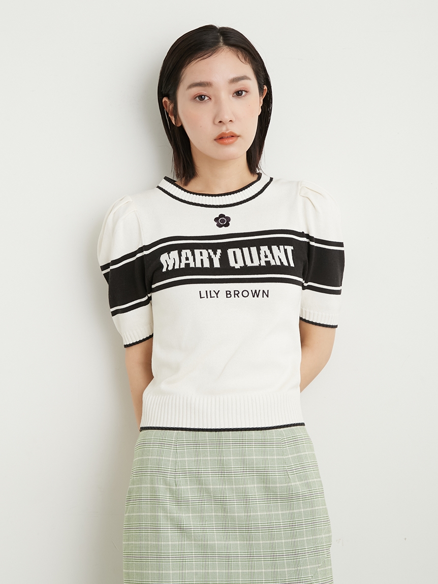 LILY BROWN×MARY QUANT ロゴTシャツ tic-guinee.net