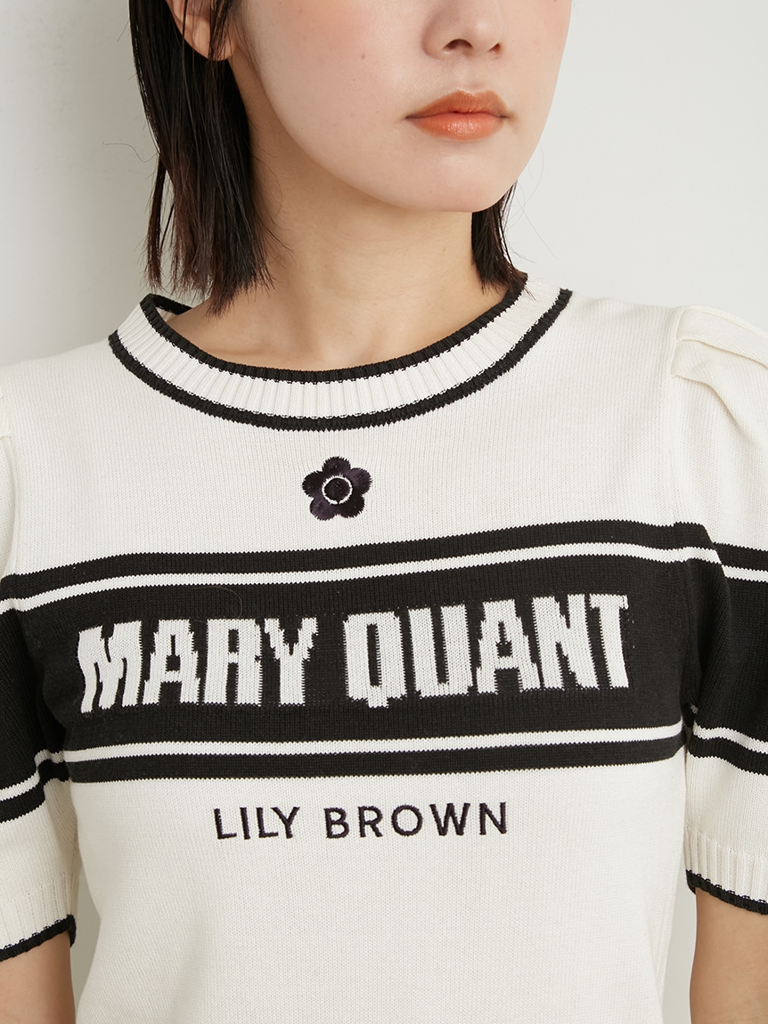 上品 【LILY BROWN×MARY QUANT】ニットプルオーバー ニット/セーター