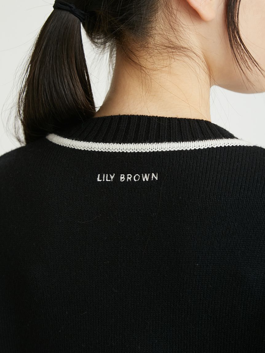 LILY BROWN×MARY QUANT】ジャガードニット(ニット)｜トップス｜LILY 