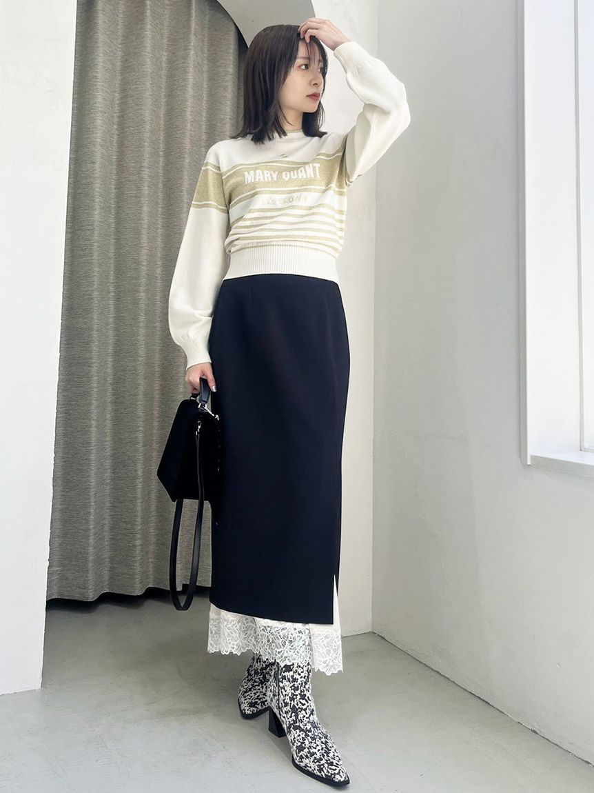 WEB限定カラー】【LILY BROWN×MARY QUANT】バリエジャガード