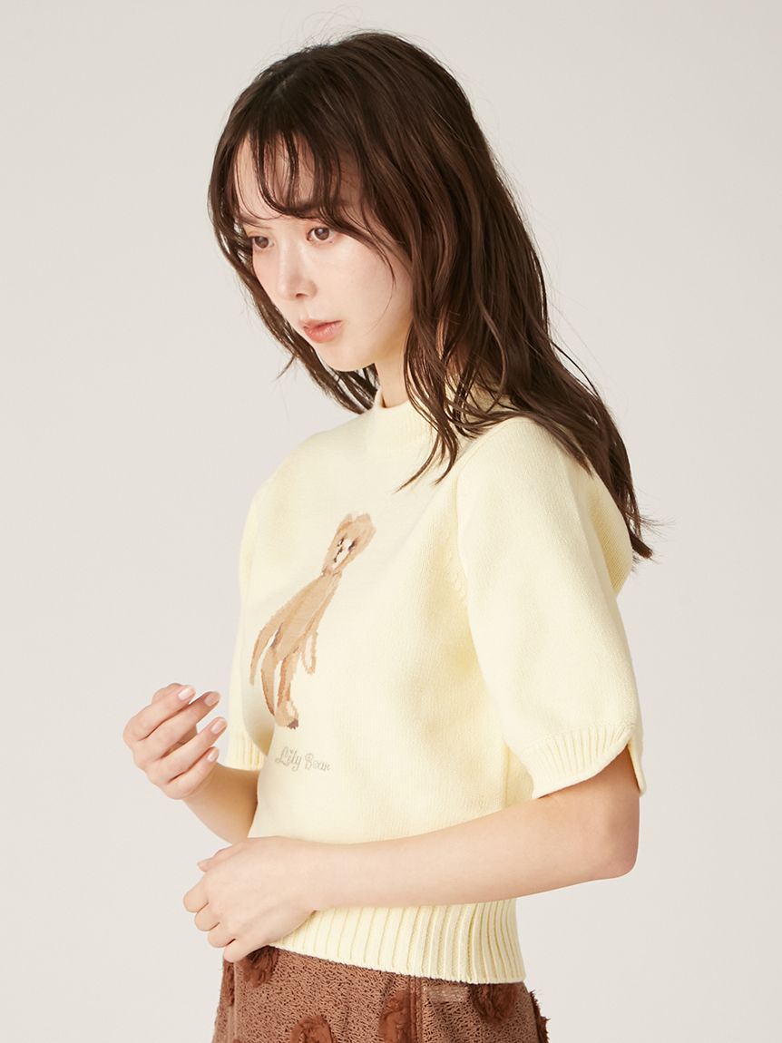WEB限定カラー】Lily Bearニット(ニット)｜トップス｜LILY BROWN