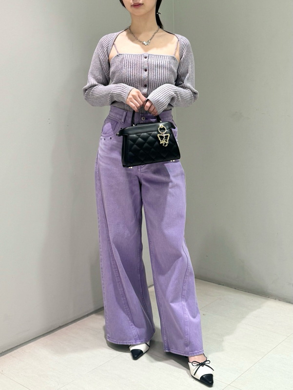 【Lily Brown】スパンコールビスチェボレロニットセット LILY BROWN（リリーブラウン）の「スパンコールビスチェボレロ