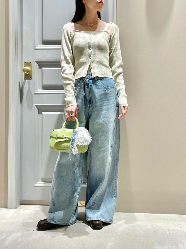 【Lily Brown】スパンコールビスチェボレロニットセット LILY BROWN（リリーブラウン）の「スパンコールビスチェボレロ