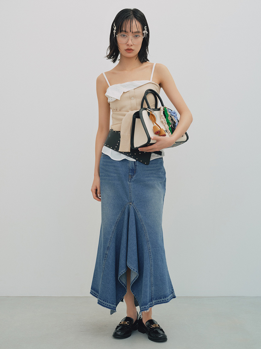 リリーブラウン レイヤードカップイントップス レイヤードカップイントップス(Tシャツ・カットソー)｜トップス