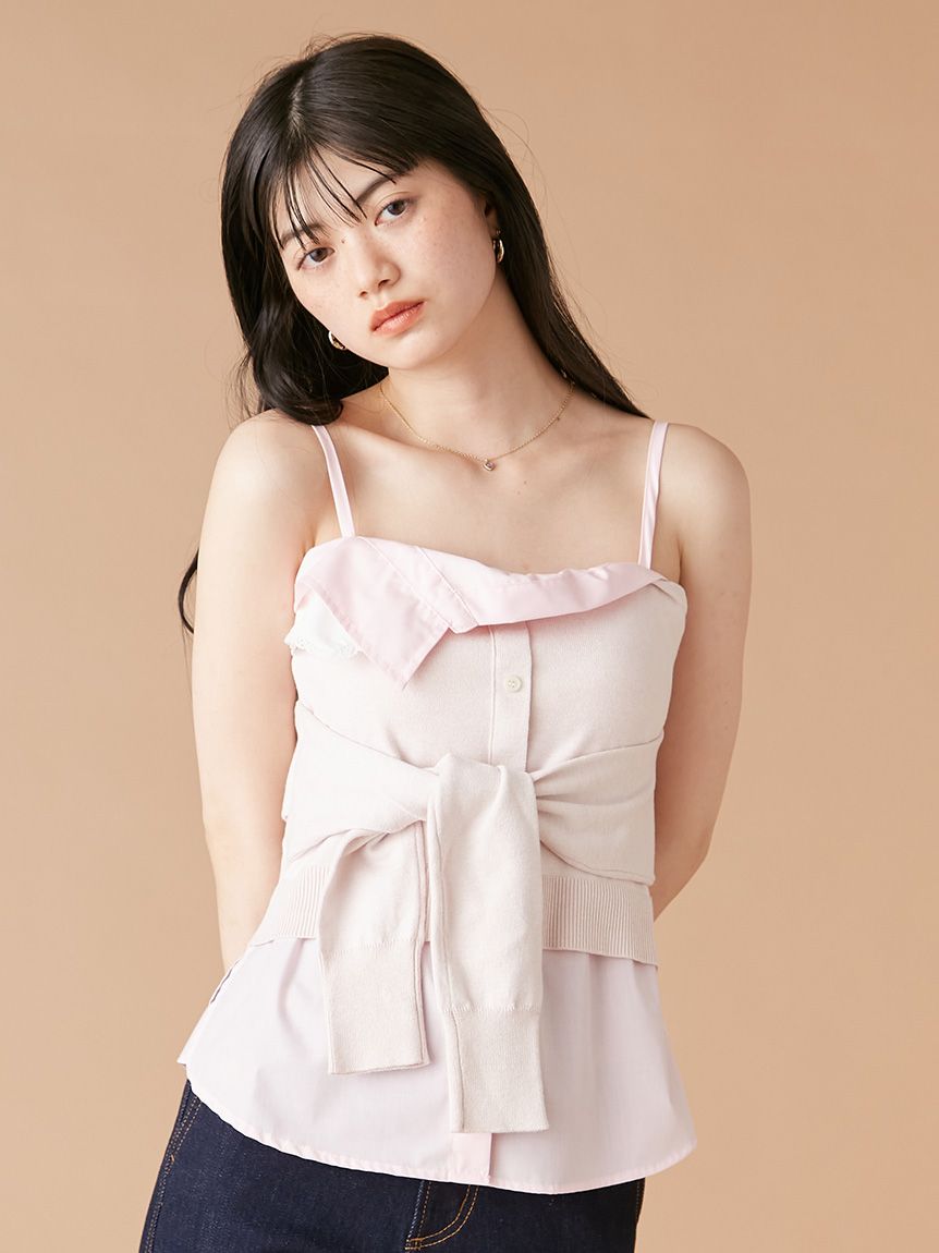 LILY BROWN レイヤードカップイントップス｜タグ付き 新品未使用 LILY BROWN｜レイヤードカップイントップス | Rakuten Fashion