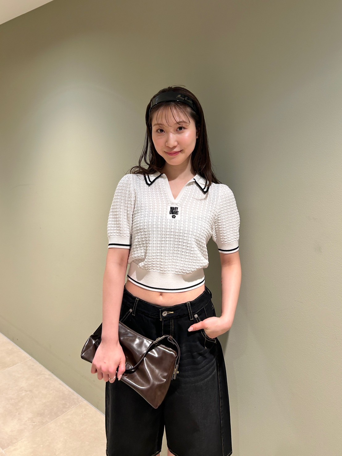 LILY BROWN×MARY QUANT】シアートップス(Tシャツ・カットソー