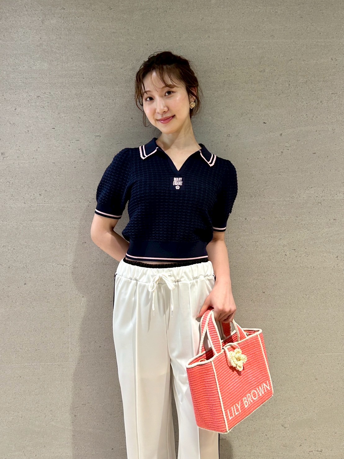 LILY BROWN MARY QUANT リリーブラウン ポロニットポロ 新品