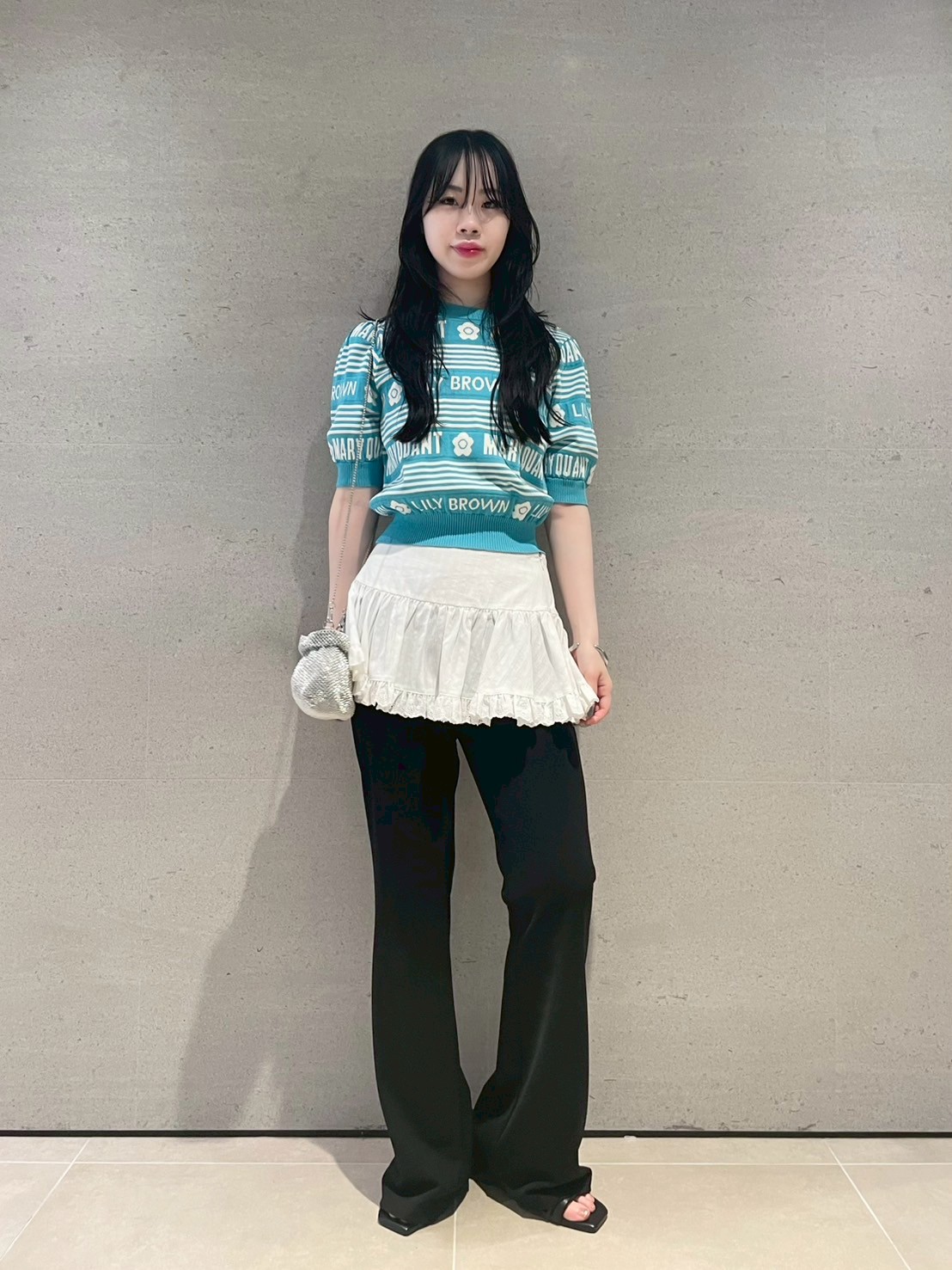 Twin Bearsニットトップス ブラック 有名ブランド Bearsニットトップス Twin ｜ LISA（リズリサ