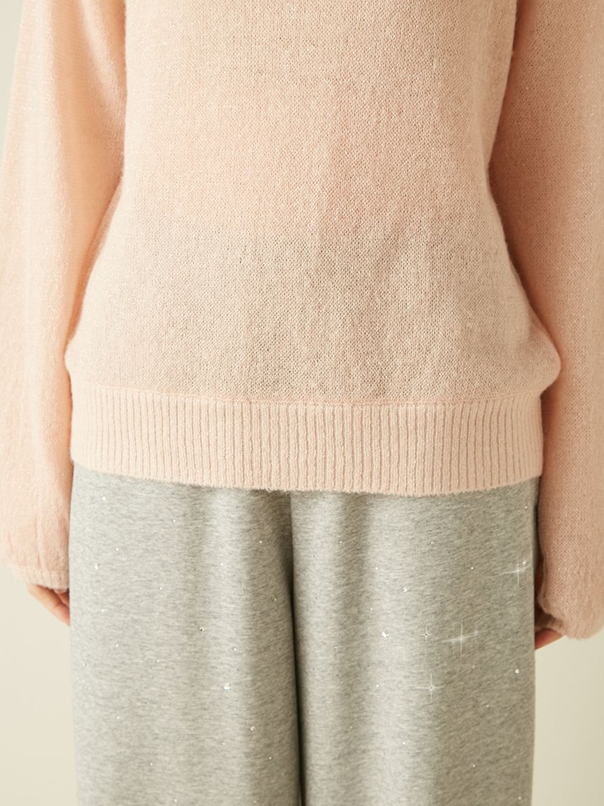 リルアー　もも 2wayシアーモヘアニットトップス(ニット)｜トップス｜LILY BROWN