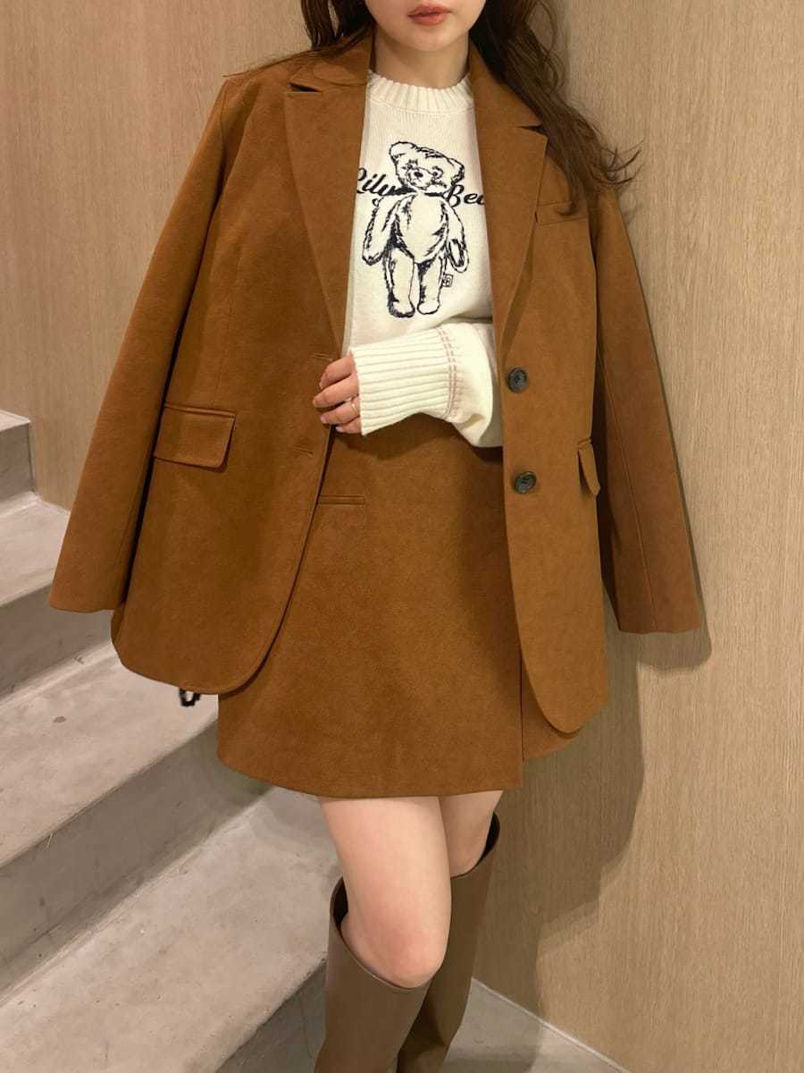 Lily Bearエンブロイダリーニットトップス(ニット)｜トップス