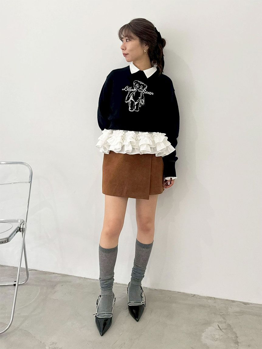 Lily Brown LilyBearニット WEB限定カラー】Lily Bearニット（ニット）｜LILY BROWN（リリー