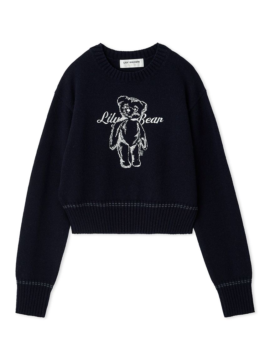 LILY BROWN Lily Bearニット Lily Bearケーブルニットプルオーバー(ニット)｜トップス｜LILY