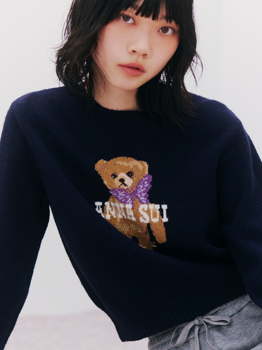 LILY BROWN ×ANNA SUI】バタフライLily Bearニット(ニット)｜トップス