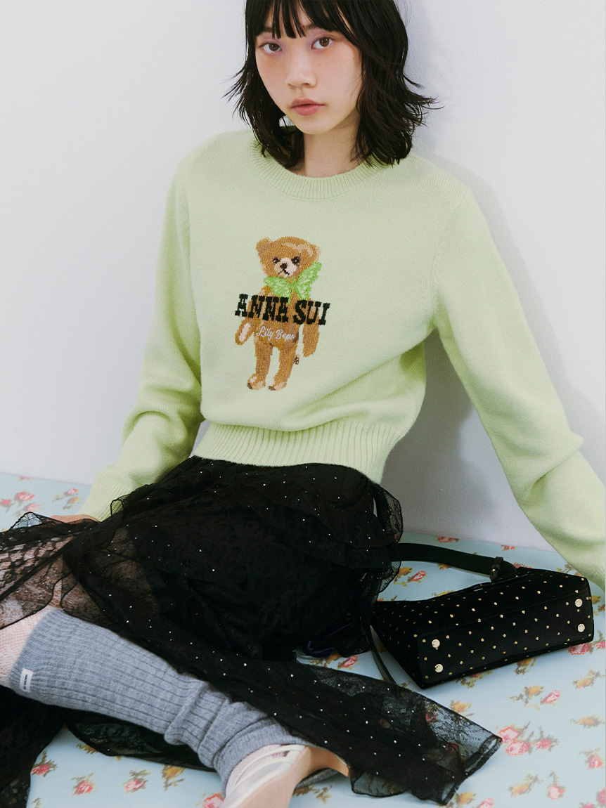 【LILY BROWN ×ANNA SUI】バタフライLily Bearニット LILY BROWN ×ANNA SUI】バタフライLily Bearニット(ニット