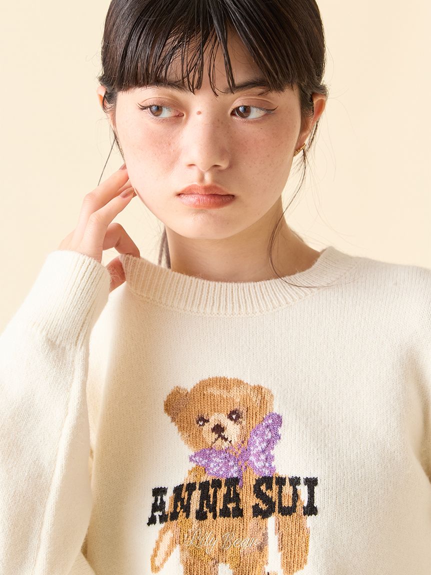 LILY BROWN ×ANNA SUI】バタフライLily Bearニット(ニット