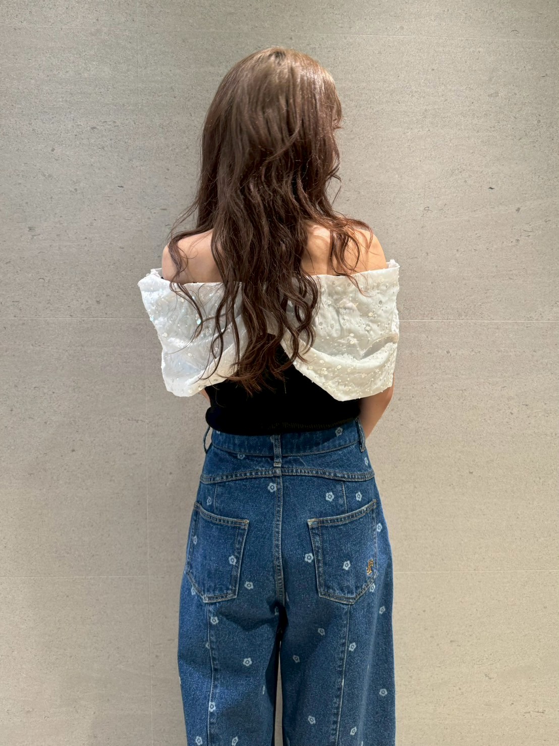 トップス LALI L.B CANDY STOCK]BIGリボンビジューニットトップス(ニット