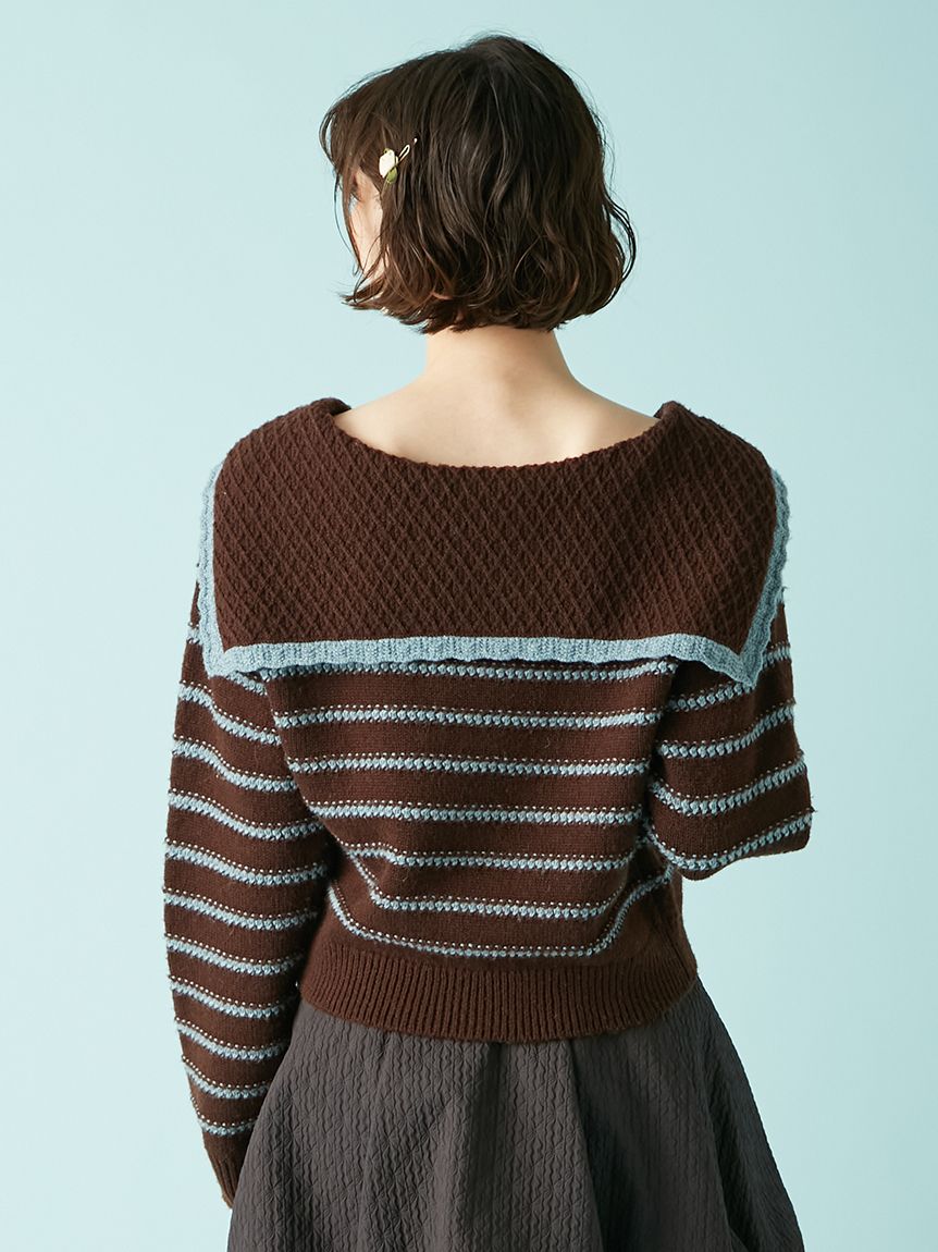 トップス SECOND/LAYER Dias Cortas Brown SECOND/LAYER Dias Cortas Brown